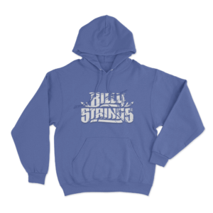 Billy Strings Script Unisex Hoodie Blue